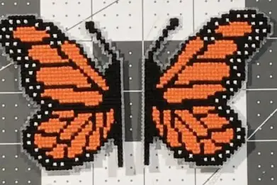 Plastic canvas Butterfly design patterns//Ideas 